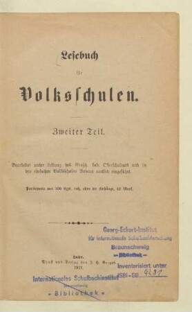 Teil 2, [Schülerband]: [Teil 2, [Schülerband]]