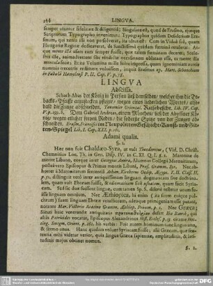 Lingua