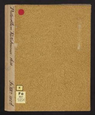 Protocollum cogitationum in conventu Ratisbonensi Catholicorum et Evangelicorum