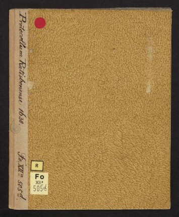 Protocollum cogitationum in conventu Ratisbonensi Catholicorum et Evangelicorum