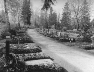 Annaberg-Buchholz. Neuer Friedhof. Grabanlagen