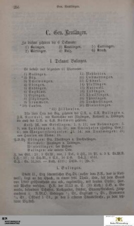 III. Generalat Reutlingen