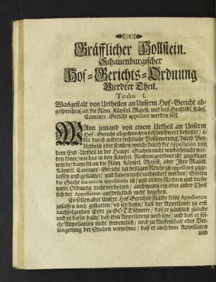 Vierdter Theil.