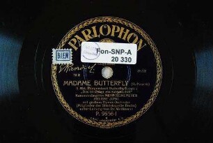 Madame Butterfly : II. Akt, Blumenduett Butterfly-Suzuki: "Das ist sicher ein Kriegsschiff" / (G. Puccini)