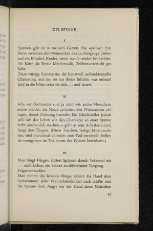 Die Spinne