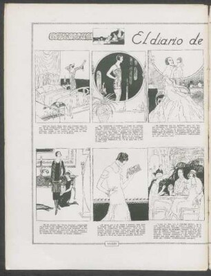 El diario de una dama - [Historieta]