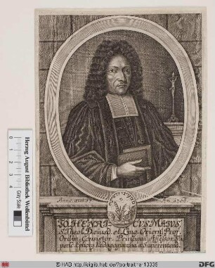Bildnis Johann Heinrich Majus d. Ä.