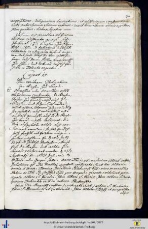 Cap. XV - XVI.