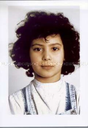 "Hanan" aus der Serie: Kinder einer Schulklasse, Portraits 1990-1998