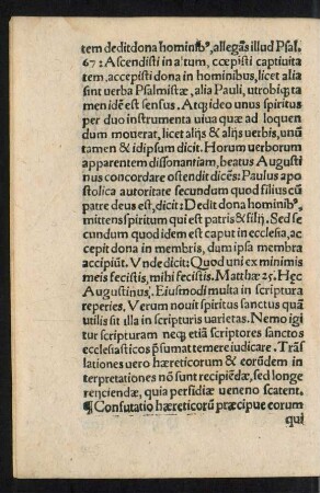 Confutatio haereticorum praecipue eorum qui negant eucharistiae sacramentum ... Capitulum 13.