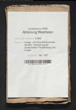 Das Teckenbrocks-Kolonat in der Vogtei Lienen