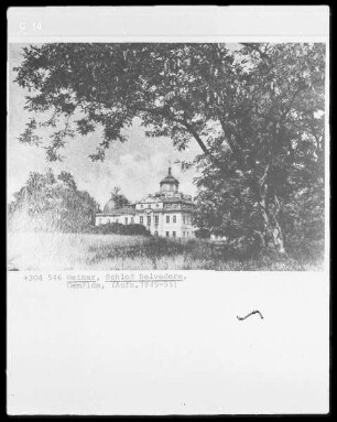 Weimar, Schloß Belvedere