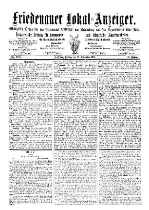 Nr. 280, 29.11.1901