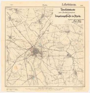 Stadterweiterung Pyritz: Messtischkarte, Teilblatt 1408 1:25000