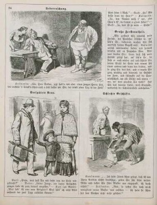 "Ueberraschung" "Verspätete Reue" "Schlechte Geschäfte"