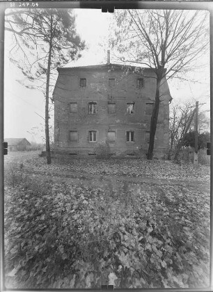 Viereichen-Altliebel. Ehem. Gutshaus (1720). Seitenansicht