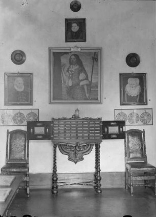 Bildnis des Grafen Johann Casimir zu Lynar und seiner Schwiegereltern
