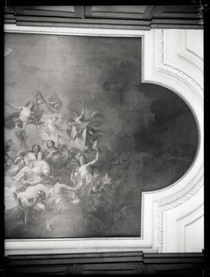 Hofbibliothek; Deckenbild, Allegorie