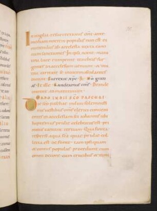 Ordo in die sancto paschae