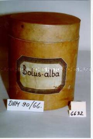 Dose (leer) für "Bolus-alba"