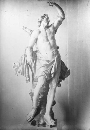 Frankfurt am Main, Hl. Sebastianim Liebieghaus; süddeutsch