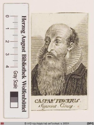 Bildnis Caspar Finck