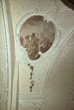 Ankunft im Kloster Cluny