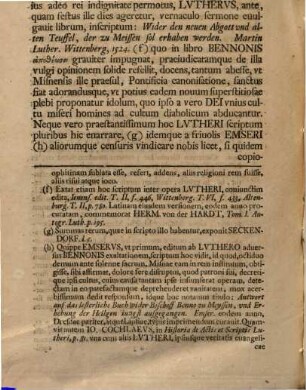Rector Academiae Lipsiensis instauratae religionis evang. memoriam annivers. sacro prid. Kal. Nov. celebrandam indicit : [Insunt aliqua de S. Bennone]