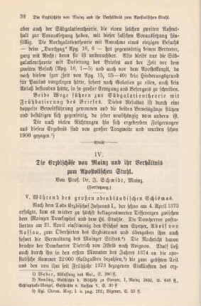 38-55 Die Erzbischöfe von Mainz und ihr Verhältnis zum Apostolischen Stuhl