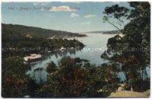 Bucht "Brady's Point" am Middle Harbour von Sydney