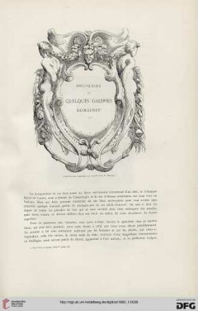 8: Souvenirs de quelques galeries romaines