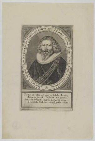 Bildnis des Iohannes Casparus Hirzelius