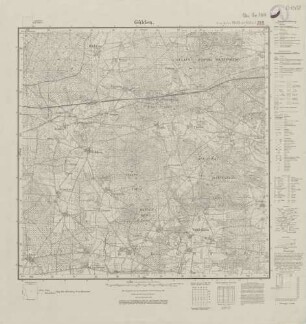 2931 (alte Nr.: 1464) Gülden, Meßtischblatt (4cm - Karte)