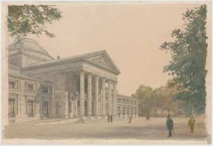 Thiersch, Friedrich von; Wiesbaden; Kurhaus - Perspektive