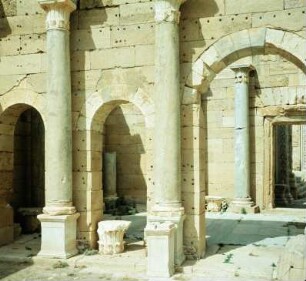 Leptis Magna, römische Ruine