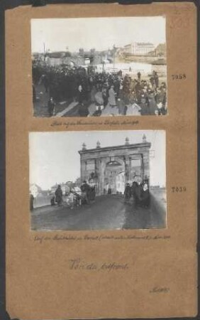 Blick auf die Steinbrücke in Dorpat