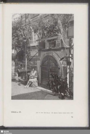 Wörth a. M., Hof im alten Pfarrhause