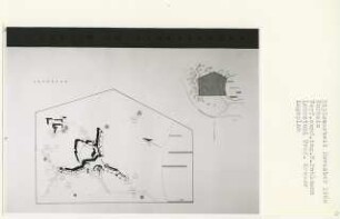 Kurheim im Schwarzwald, Seebach (Diplomarbeit bei Willy Kreuer): Lagepläne 1:2500 und 1:500