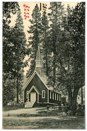 Yosemite. Yosemite Chapel, California