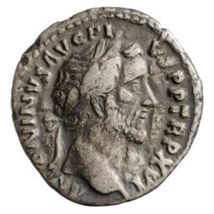 Münze, Denar, 152 - 153 n. Chr.