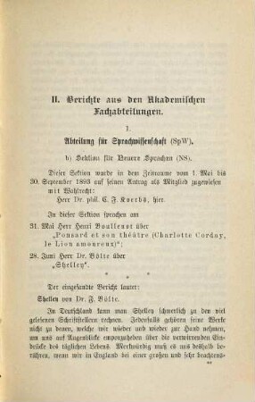 Berichte des Freien Deutschen Hochstiftes zu Frankfurt am Main. 10, 10. 1894