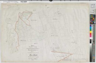 Osterwick (Rosendahl), Zusammenlegung Horst, Brouillonkarte I Flur 6,1