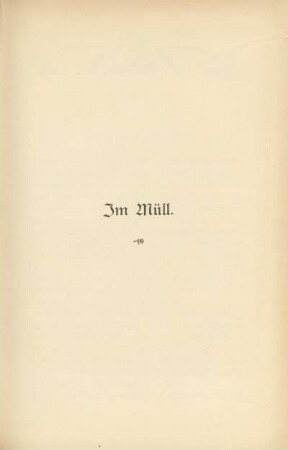 Im Müll