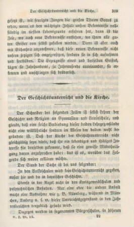309-321 Der Geschichtsunterricht und die Kirche
