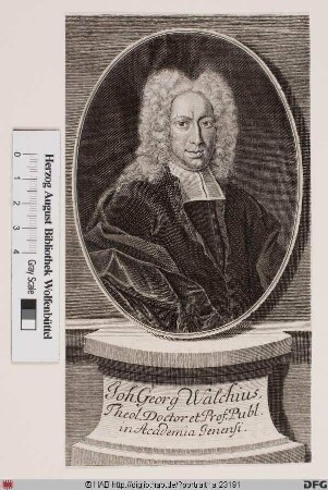 Bildnis Johann Georg Walch