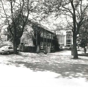 Colditz, Am Ring 6. Berufsschule (1963). Straßenansicht