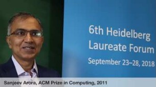 6th HLF – Interviews with mathematics and computer science laureates: Sanjeev Arora
