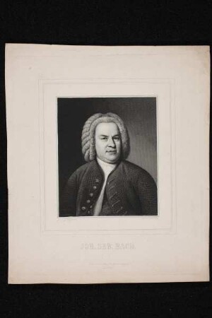 Bildnis des Joh. Seb. Bach