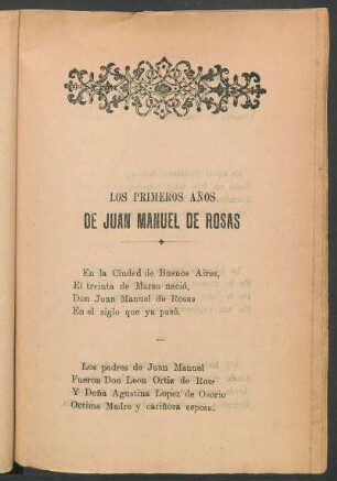 Los primeros años de Juan Manuel de Rosas