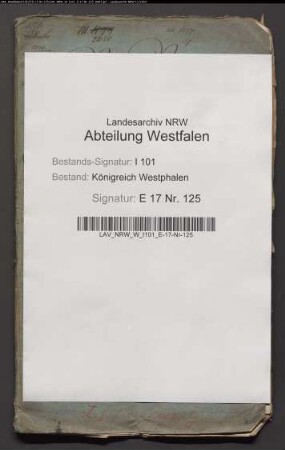 Durch den Tod des Obristen Clemens August von Spiegel-Seppenhagen ledig gewordene Lehen zu Bühne